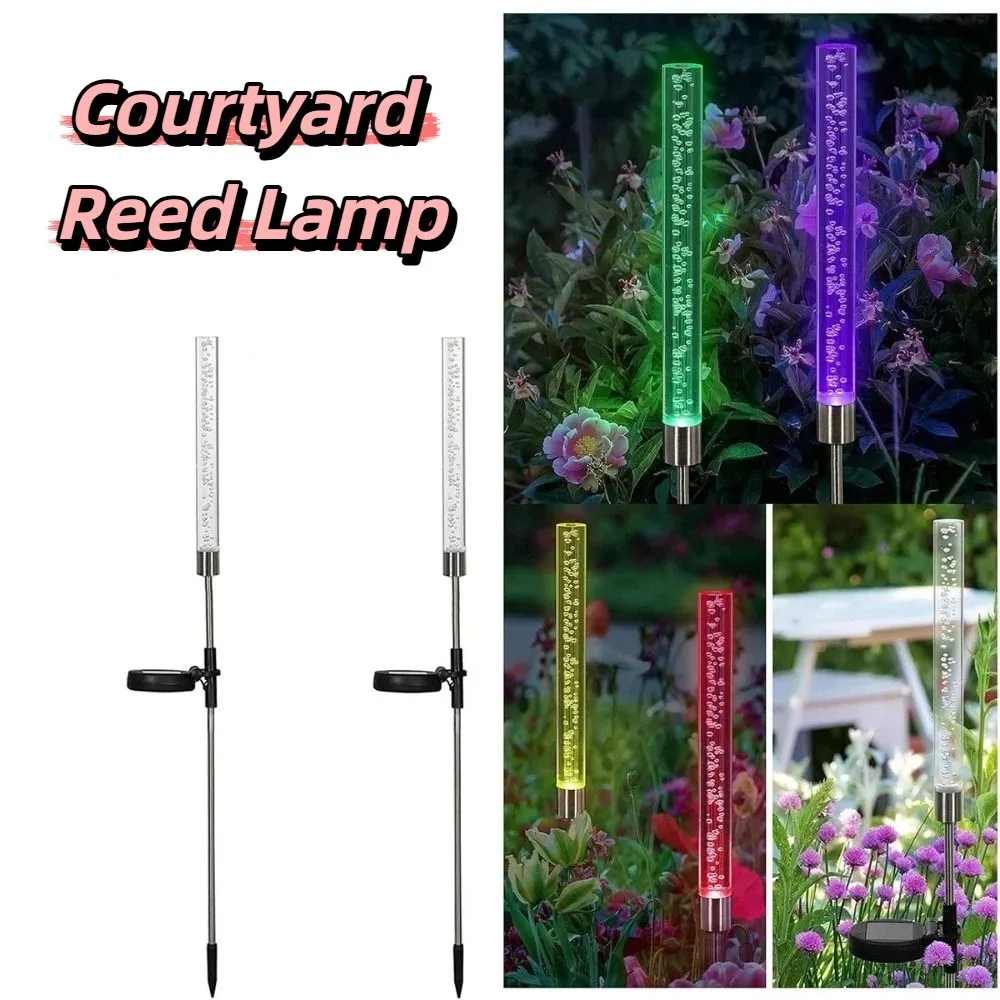 Premium Acrylic Material Solar LED Stake Light Soft Uniform Light Delicate Reed Shape Acrylic Reed Stake Light for 1.2V/600mAh
Premium Acrylic Material Solar LED Stake Light Soft Uniform Light Delicate Reed Shape Acrylic Reed Stake Light for 1.2V/600mAh