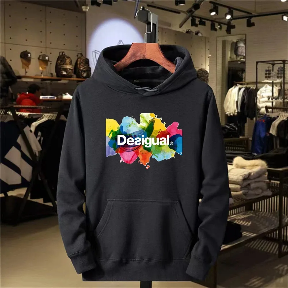 Hoodie for Men Spanish Brand Hip-hop Trend Color Print Casual Men's and Women's Fleece Warm Cotton Autumn and Winter Hoodies Top
Hoodie for Men Spanish Brand Hip-hop Trend Color Print Casual Men's and Women's Fleece Warm Cotton Autumn and Winter Hoodies Top