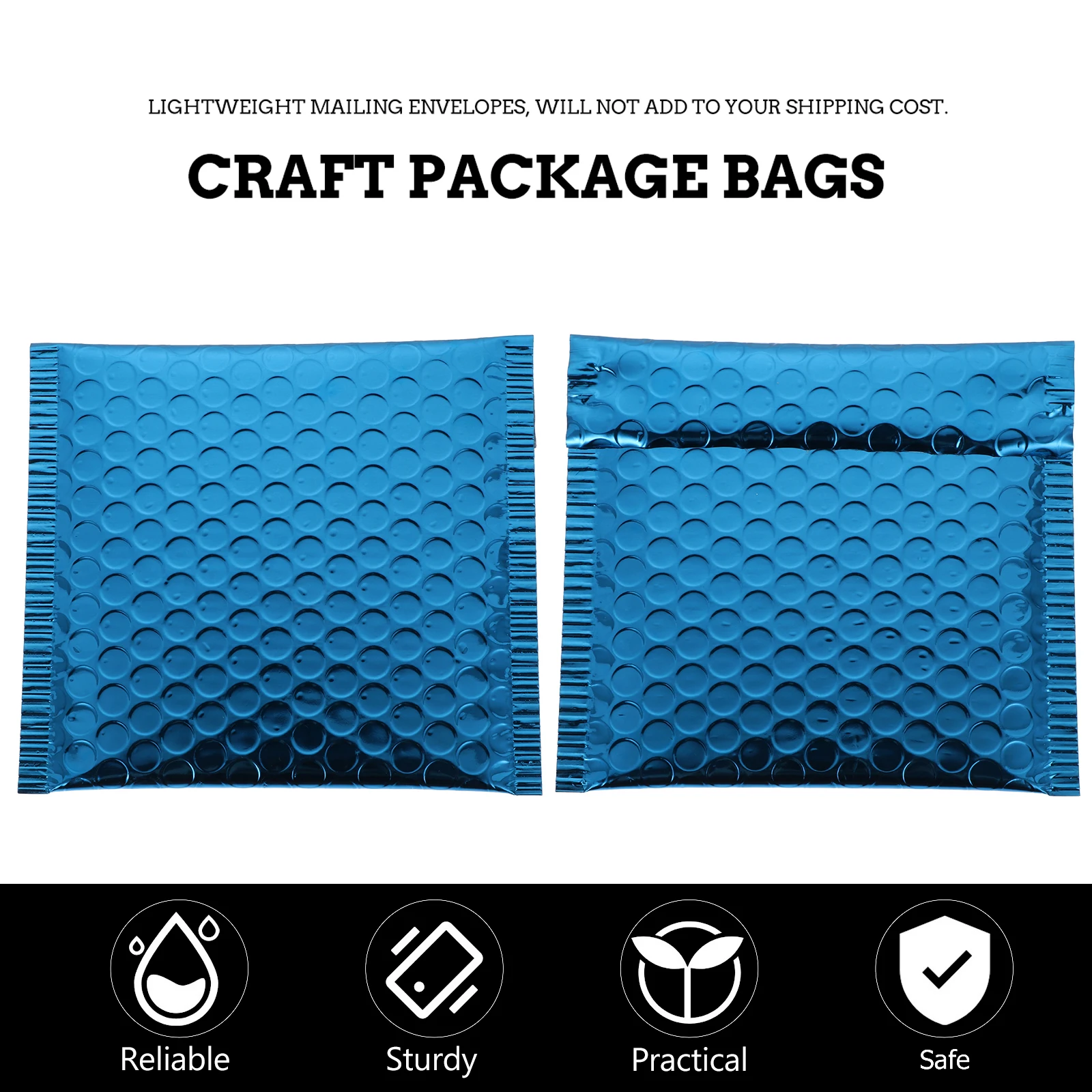 50Pcs Bubble Mailing Bags Waterproof Shockproof Self Seal Envelopes Lightweight Mailing Pouches for Shipping Packaging Storage
50Pcs Bubble Mailing Bags Waterproof Shockproof Self Seal Envelopes Lightweight Mailing Pouches for Shipping Packaging Storage