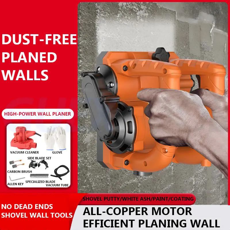 2990W/4280W/4580W Wall Planer High Power Shovel Machine Electric Shoveling Putty Planer Concrete Whitewash Wall Renovation
2990W/4280W/4580W Wall Planer High Power Shovel Machine Electric Shoveling Putty Planer Concrete Whitewash Wall Renovation
