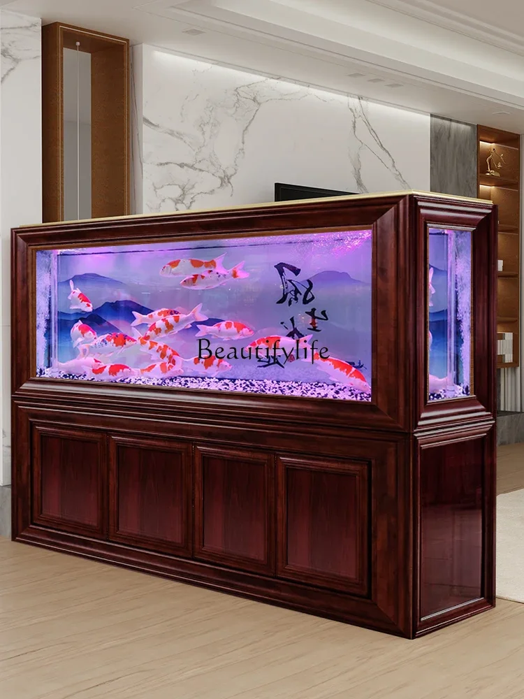 N Chinese Retro Fish Tank Aquarium Wall Square Bottom Filter Glass Screen Large Fish Tank
N Chinese Retro Fish Tank Aquarium Wall Square Bottom Filter Glass Screen Large Fish Tank