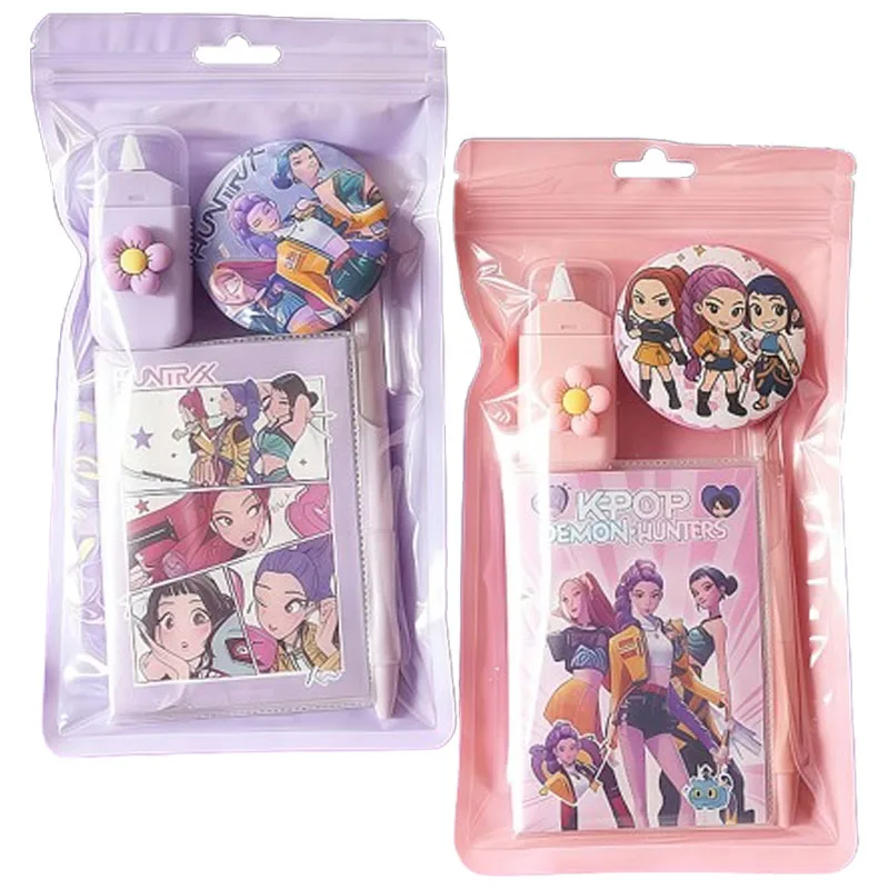 2026 for KPop Demon Hunters stationery set Practical School Supplies Student Reward Small Gift Birthday
2026 for KPop Demon Hunters stationery set Practical School Supplies Student Reward Small Gift Birthday