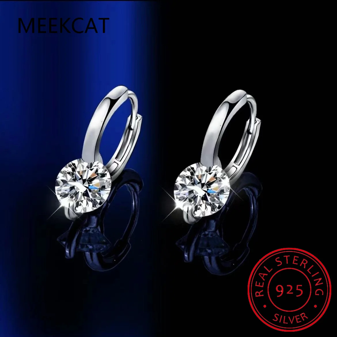 Solitaire 1ct D Moissanite Earrings for Women 2023 Diamond Sterling Silver Hoop Earrings 925 Drop Earrings Girls 14k Gold Plated
Solitaire 1ct D Moissanite Earrings for Women 2023 Diamond Sterling Silver Hoop Earrings 925 Drop Earrings Girls 14k Gold Plated