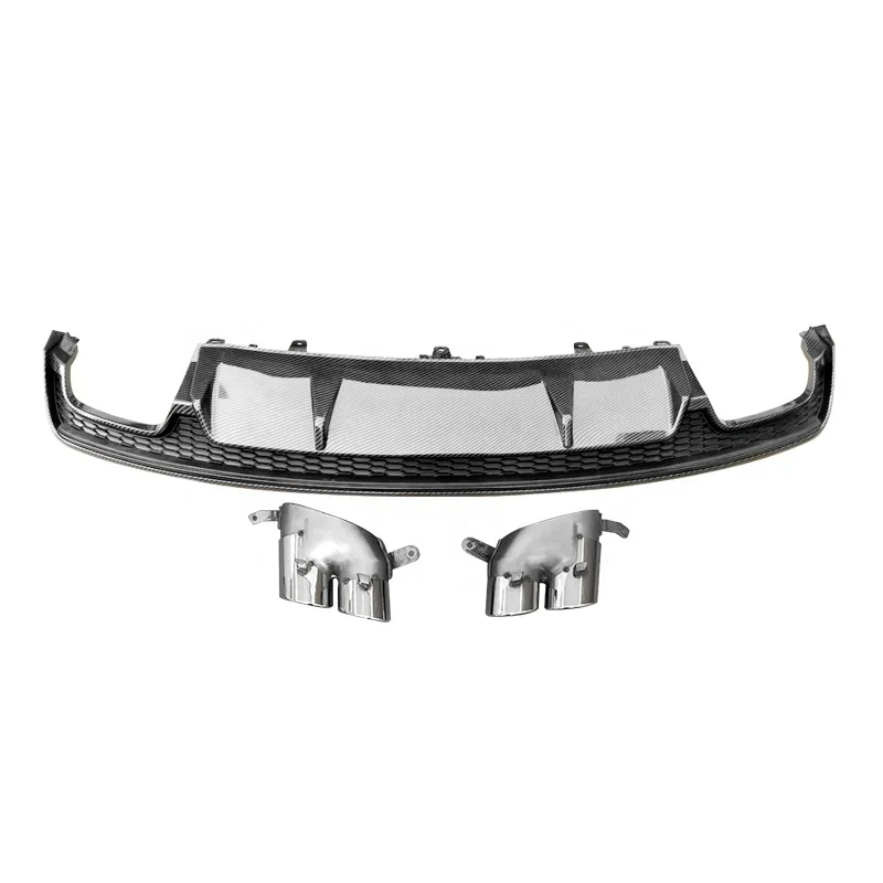 S7 style Rear Diffuser CARBON FIBER Black (FOR S-LINE) For A7 2016 20172018 r Rear Bumper Diffuser
S7 style Rear Diffuser CARBON FIBER Black (FOR S-LINE) For A7 2016 20172018 r Rear Bumper Diffuser