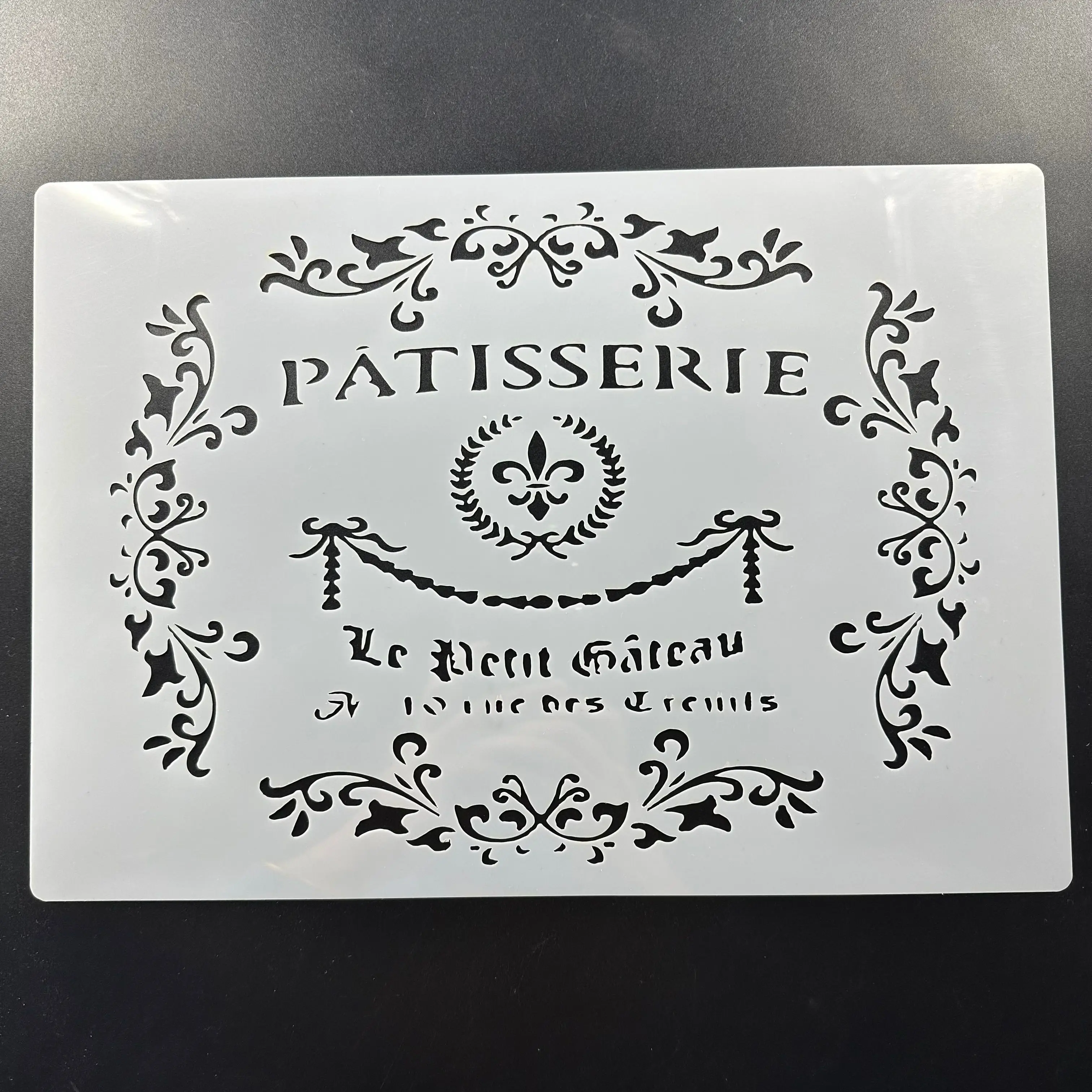 A4 29 *21cm DIY Stencils wall Painting Scrapbook Coloring Embossing Album Decorative Paper Card Template PATISSERIE
A4 29 *21cm DIY Stencils wall Painting Scrapbook Coloring Embossing Album Decorative Paper Card Template PATISSERIE