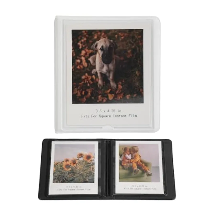 Small Polaroid Photo Album Book For Polaroid Now, i-Type, 600, and SX-70 Instant Photos, Holds 32 Pockets Fujifilm Instax Wide
Small Polaroid Photo Album Book For Polaroid Now, i-Type, 600, and SX-70 Instant Photos, Holds 32 Pockets Fujifilm Instax Wide