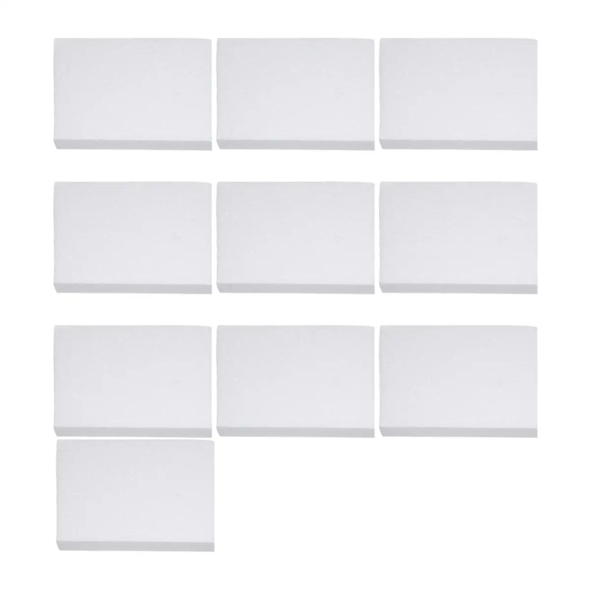 20 Pcs White Foam Sheets Middle Density Shockproof Packaging Polystyrene Boards Fillings Rectangular Cubes Safe Craft Brick
20 Pcs White Foam Sheets Middle Density Shockproof Packaging Polystyrene Boards Fillings Rectangular Cubes Safe Craft Brick