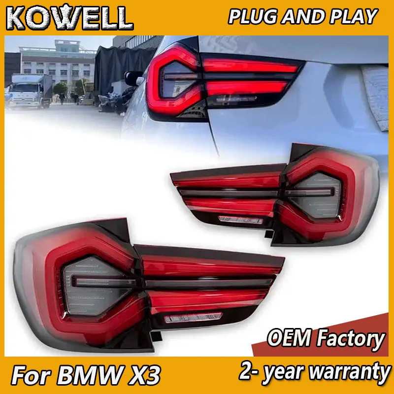 Car Styling for BMW X3 F25 Taillight 2010-2017 X3 F25 Tail Light Rear LED DRL Fog Brake Dynamic Turn Signal Reverse
Car Styling for BMW X3 F25 Taillight 2010-2017 X3 F25 Tail Light Rear LED DRL Fog Brake Dynamic Turn Signal Reverse