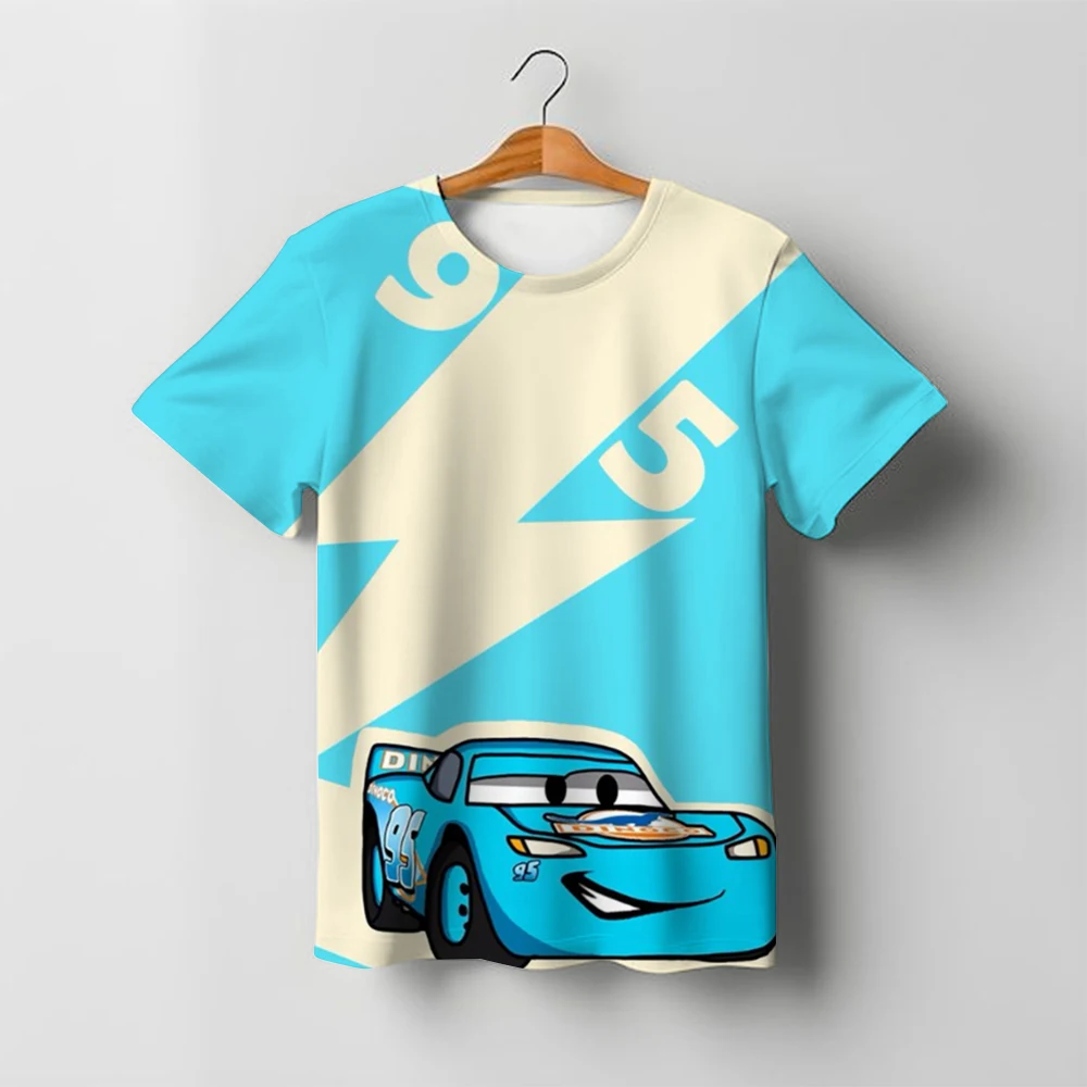Lightning McQueen Kids T-shirt Cartoon Disney Cars Pixar Short Sleeve Boys Baby Tops Summer Casual Clothes Child Birthday Gifts
Lightning McQueen Kids T-shirt Cartoon Disney Cars Pixar Short Sleeve Boys Baby Tops Summer Casual Clothes Child Birthday Gifts