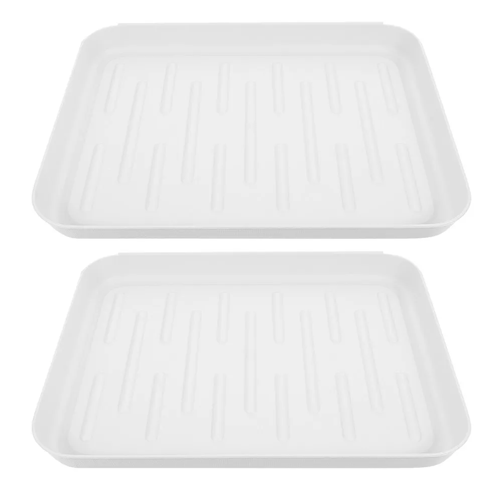 2Pcs Plastic Car Trunk Tray Multipurpose Boot Mat Shoe Mat Waterproof Non-Slip Entryway Storage Tray for Shoes Pet Feeding Pot
2Pcs Plastic Car Trunk Tray Multipurpose Boot Mat Shoe Mat Waterproof Non-Slip Entryway Storage Tray for Shoes Pet Feeding Pot