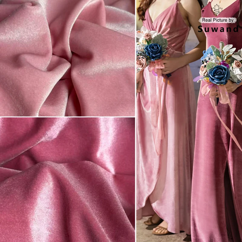 Бархатная ткань розового цвета и пыльной розы для платья подружки невесты, женского платья, украшения для вечеринки, шторы, шитье своими руками, Maritel, мягкая гладкая
Бархатная ткань розового цвета и пыльной розы для платья подружки невесты, женского платья, украшения для вечеринки, шторы, шитье своими руками, Maritel, мягкая гладкая