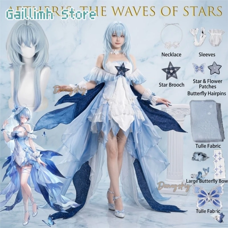 Wuthering Waves THE SHOREKEEPER Warden Waterfront Dream Wedding Cosplay Costume Anime Game Character Dress Up Role Lolita Party
Wuthering Waves THE SHOREKEEPER Warden Waterfront Dream Wedding Cosplay Costume Anime Game Character Dress Up Role Lolita Party