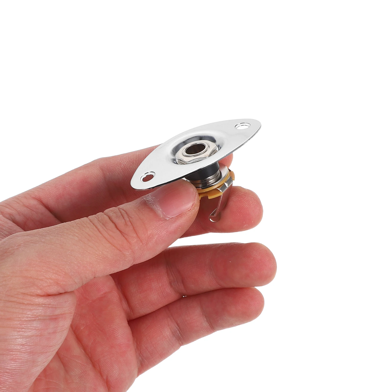 2pcs Oval Input Jack Socket Plate Electric Guitar Metal Output Plug 6.35Mm Durable Long Life Plug Play Easy Installation Guitar
2pcs Oval Input Jack Socket Plate Electric Guitar Metal Output Plug 6.35Mm Durable Long Life Plug Play Easy Installation Guitar