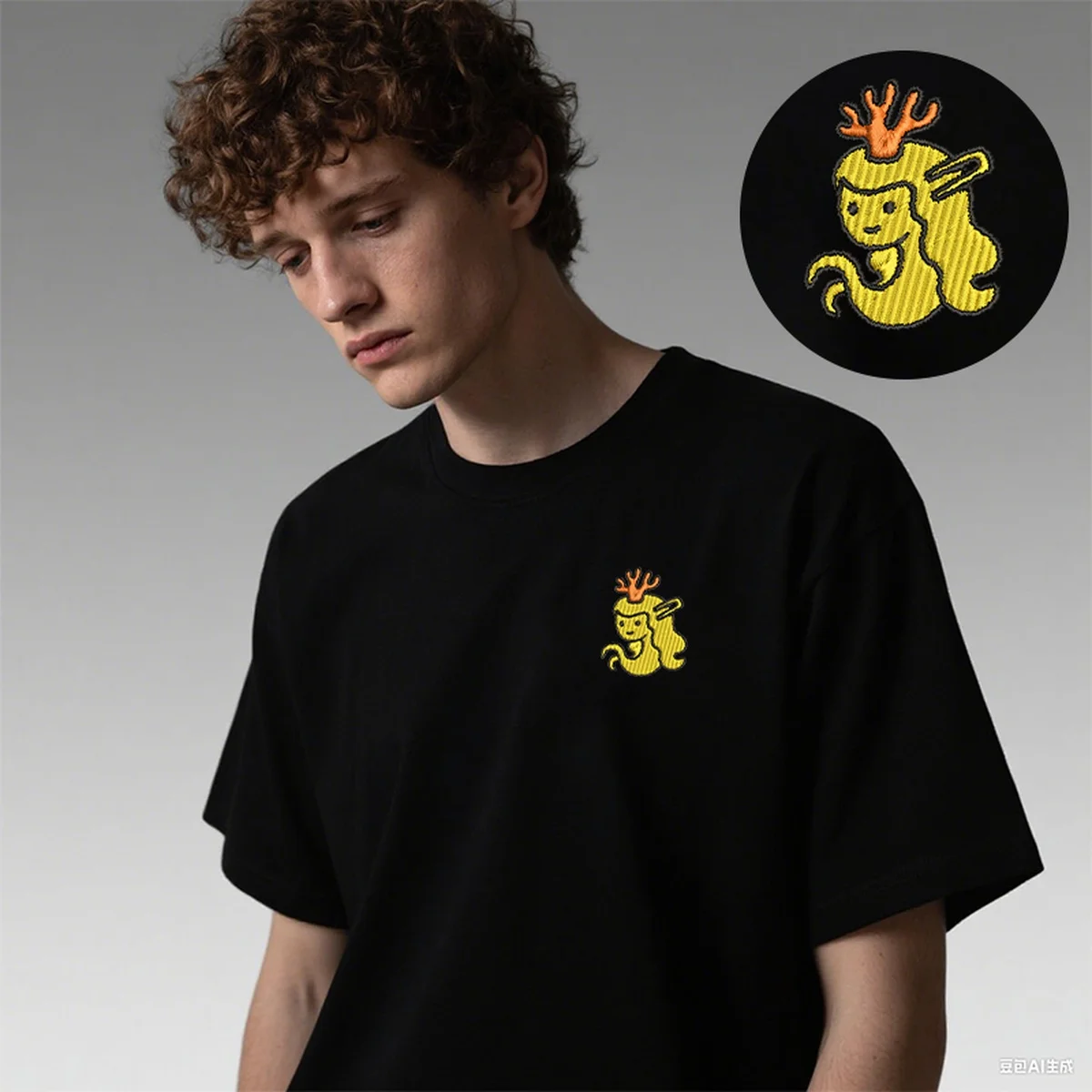 Men Women Elegant Siren Hairpin Embroidery Premium Cotton T Shirt - Glamorous Embroidered Top Tees for Night Out T-Shirts
Men Women Elegant Siren Hairpin Embroidery Premium Cotton T Shirt - Glamorous Embroidered Top Tees for Night Out T-Shirts