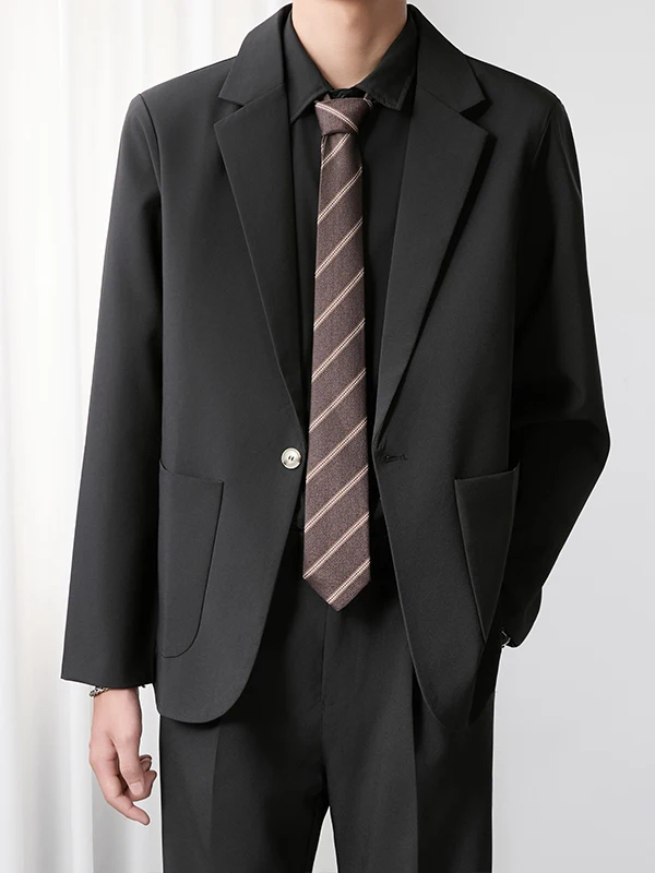 Fall New Men's Casual American Sle Iron-Free Suit Jaet Lightweight Maturi Large Size Top Clothes Loose Fit Youth Trend
Fall New Men's Casual American Sle Iron-Free Suit Jaet Lightweight Maturi Large Size Top Clothes Loose Fit Youth Trend