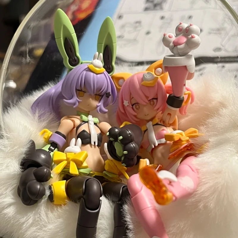 Original Kotobukiya Goddess Installation Puni Mofu Action Figure Black Cat And Snow Rabbit Figurine Model Ornaments Toy Gifts
Original Kotobukiya Goddess Installation Puni Mofu Action Figure Black Cat And Snow Rabbit Figurine Model Ornaments Toy Gifts