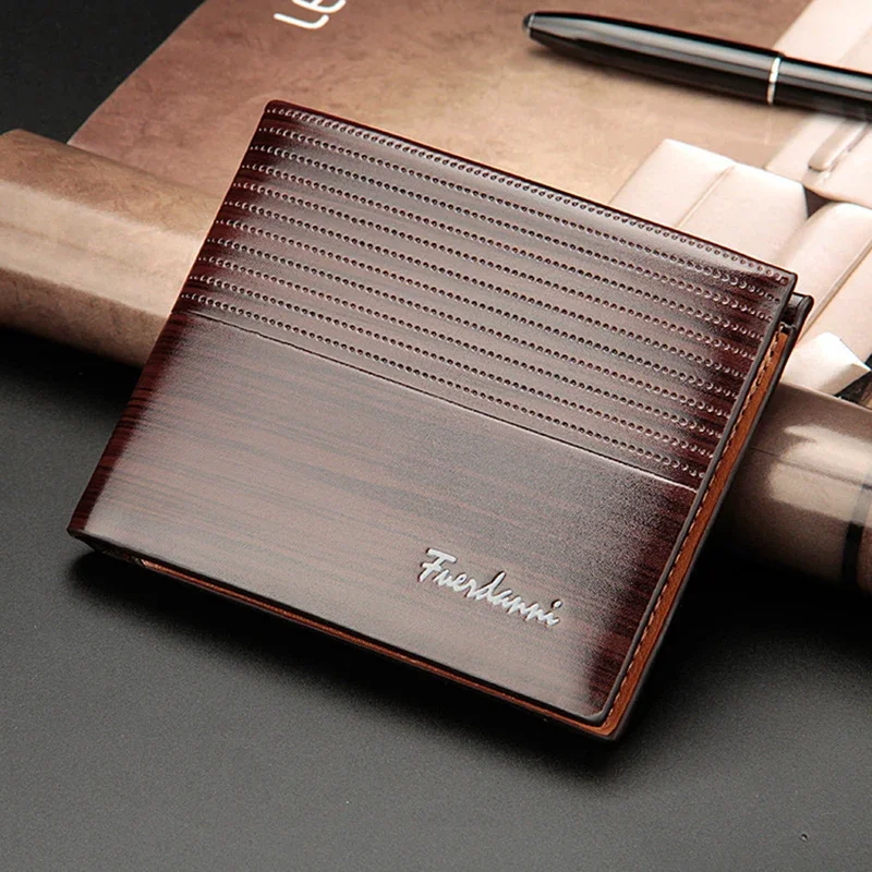 New Slim Short Men Wallets High Quality Luxury Card Holder Male Purse Retro Coin Pocket Photo Holder Men Wallets
New Slim Short Men Wallets High Quality Luxury Card Holder Male Purse Retro Coin Pocket Photo Holder Men Wallets