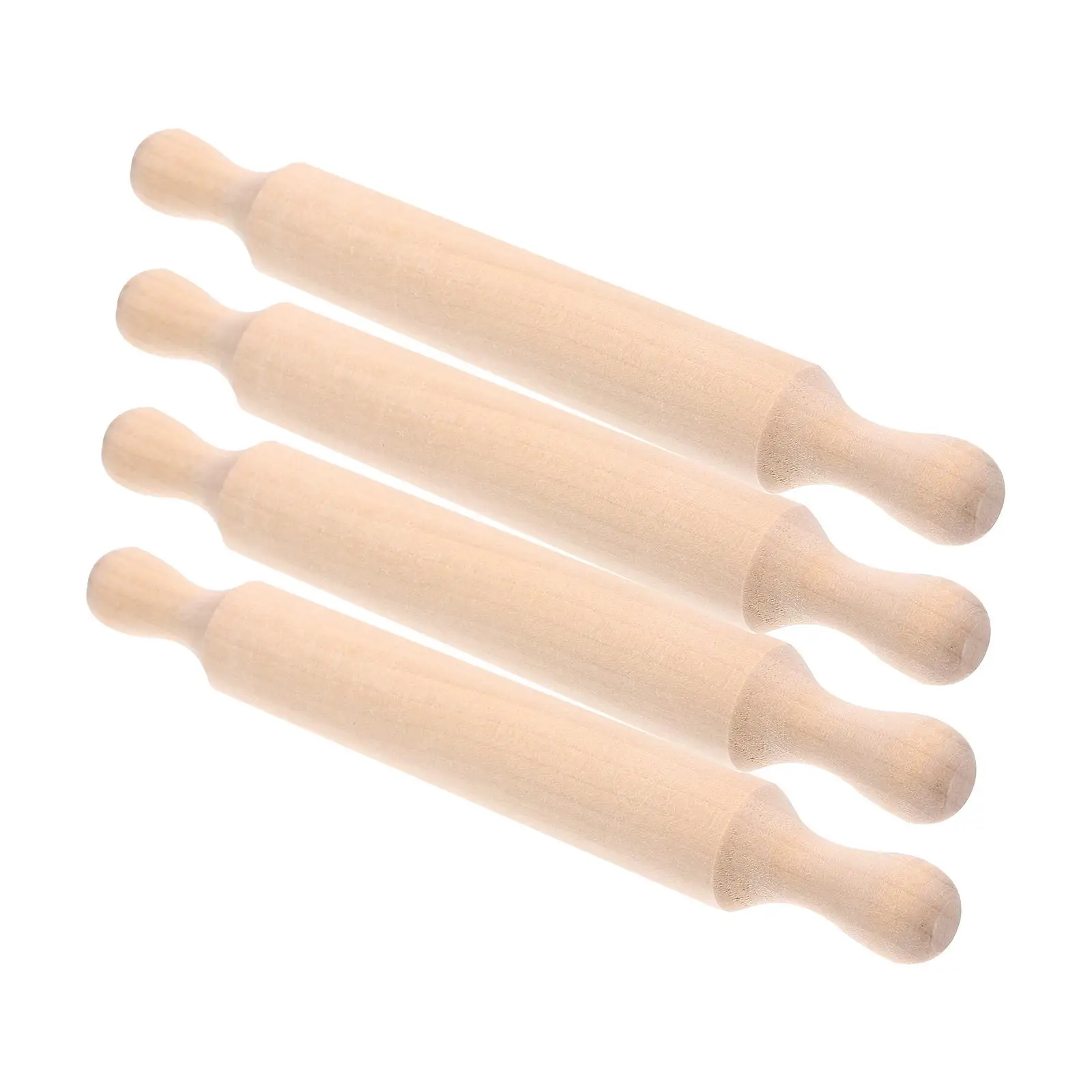 4 Pcs Mini Rolling Pin 20x2.5cm Wooden Kids Toy Smooth Dough Roller Baking Tools Small Size Perfect for Pizza Cookies Bread Pies
4 Pcs Mini Rolling Pin 20x2.5cm Wooden Kids Toy Smooth Dough Roller Baking Tools Small Size Perfect for Pizza Cookies Bread Pies