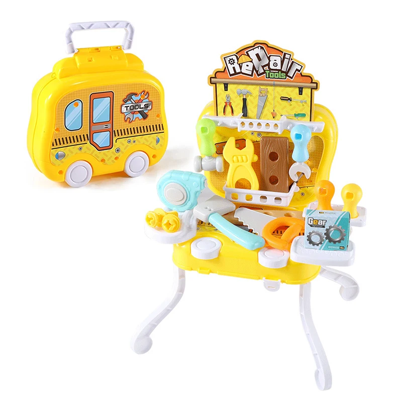 Children's Toolbox Engineer Simulation Repair Tools Pretend Toy Medical Cooking Repair Makeup Tool Kit Play Toy Box Set for Kids
Children's Toolbox Engineer Simulation Repair Tools Pretend Toy Medical Cooking Repair Makeup Tool Kit Play Toy Box Set for Kids