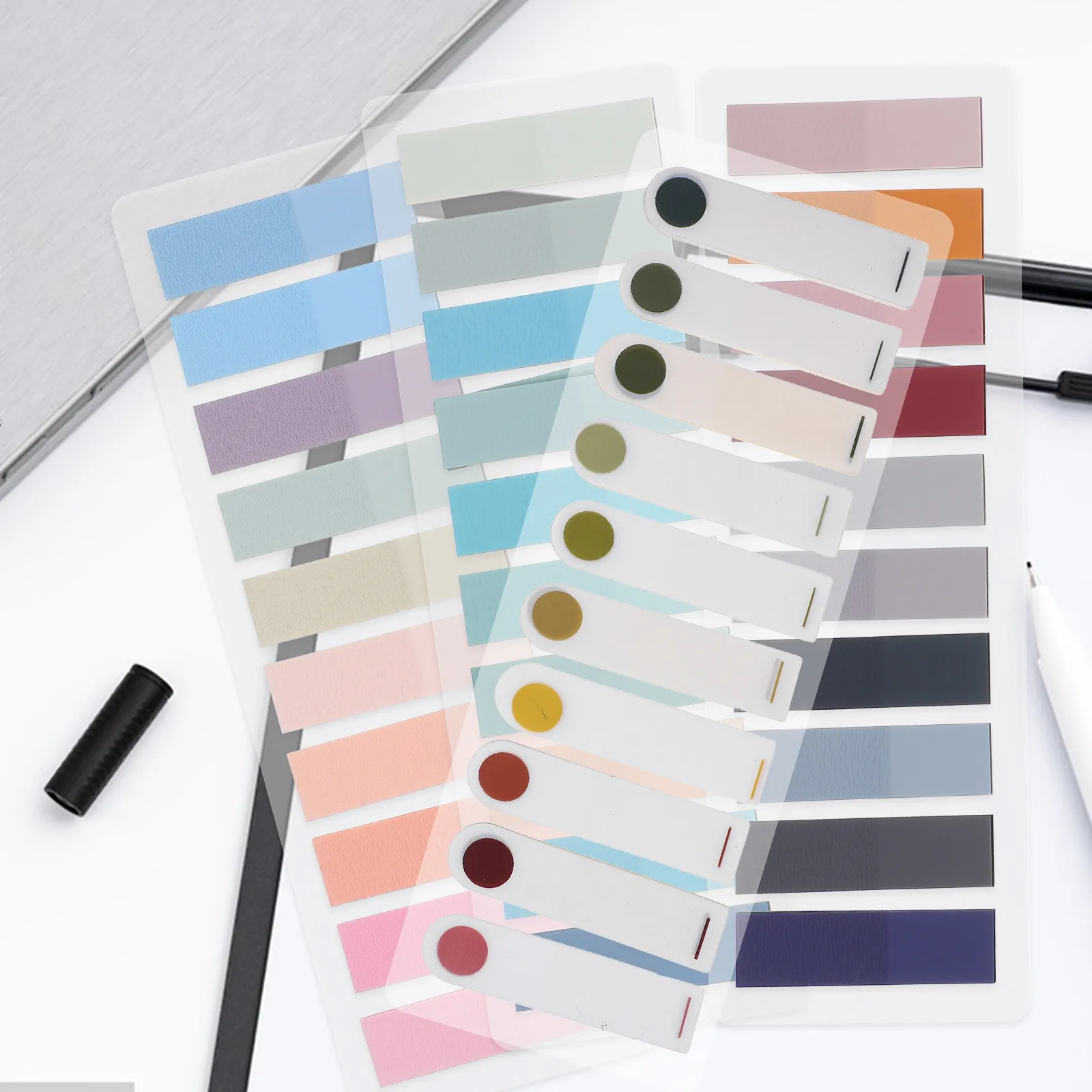 1Set Transparent Soft Highlight Tabs Sticky Index Tabs Reading Stickers Adhesive Page Markers Lightweight Book Accessory
1Set Transparent Soft Highlight Tabs Sticky Index Tabs Reading Stickers Adhesive Page Markers Lightweight Book Accessory