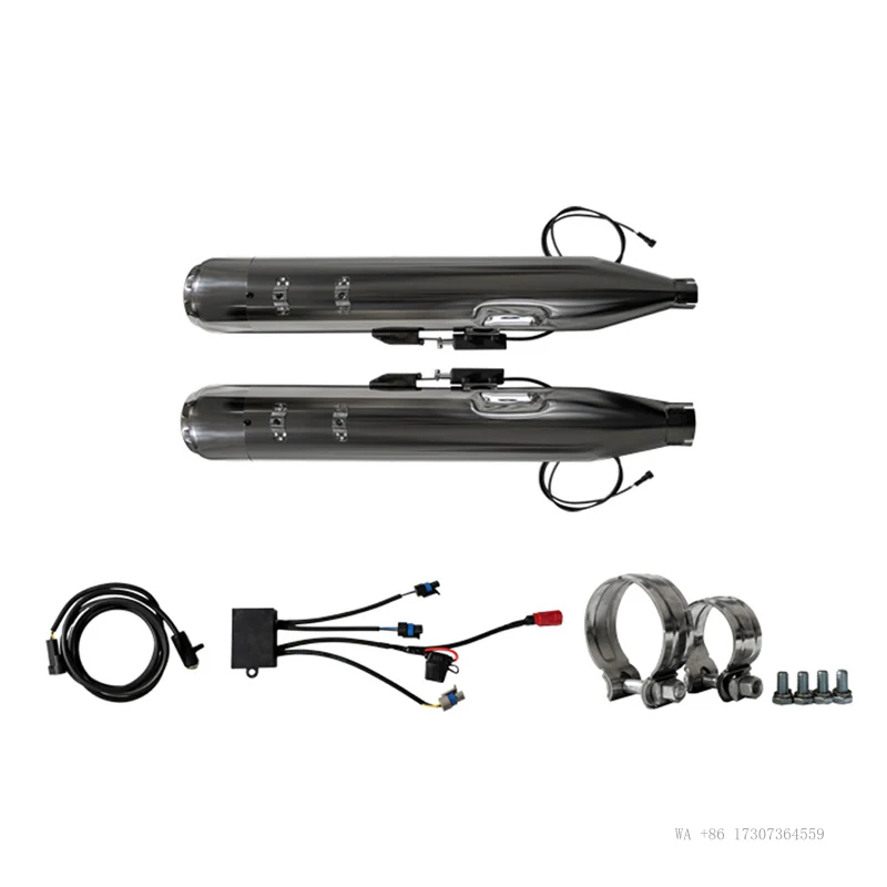 2023 for HD Road Street Glide CVO 121 Eclipse Electronically Adjustable Exhaust System Performance Perfect Fit Keybear A-CLASS
2023 for HD Road Street Glide CVO 121 Eclipse Electronically Adjustable Exhaust System Performance Perfect Fit Keybear A-CLASS