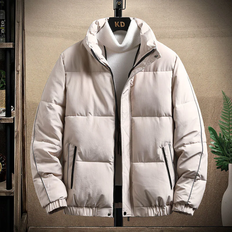 New Warm 2023 Thick Men Parka Jackets Winter Casual Mens Outwear Coats Solid Stand Collar Male Windbreak Cotton Padded Jacket
New Warm 2023 Thick Men Parka Jackets Winter Casual Mens Outwear Coats Solid Stand Collar Male Windbreak Cotton Padded Jacket