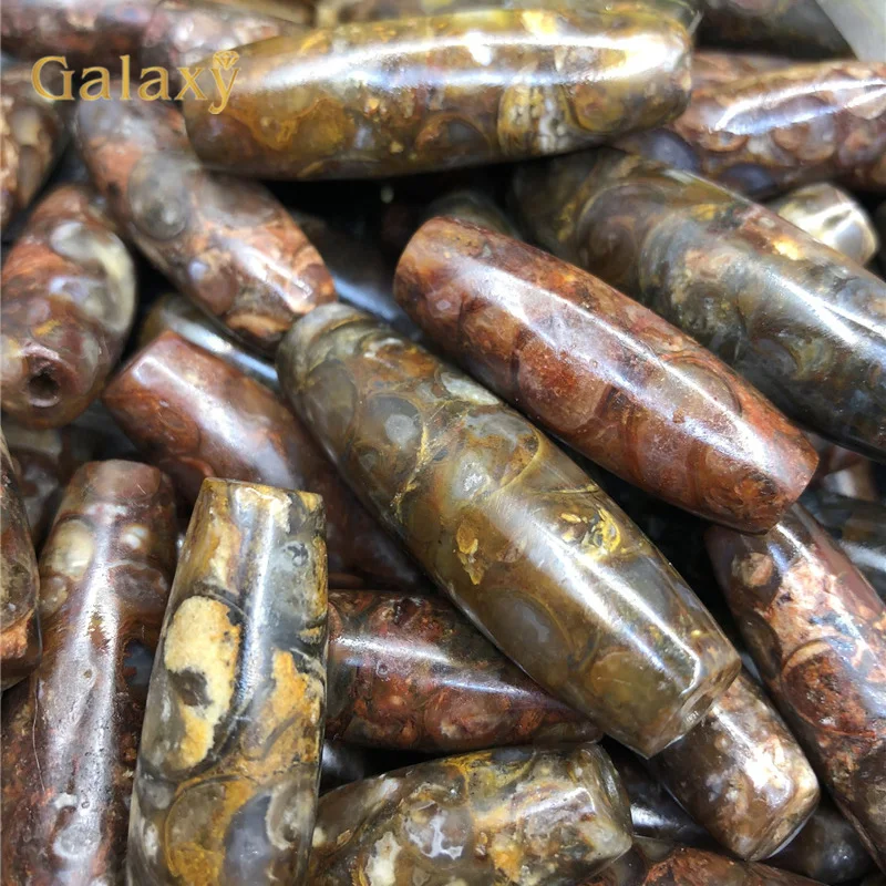 2PC AAA Grade Tibet Dzi Bead Red Vintage Natural Agate 40*15mm Powerful Amulet Tibetan Dzi Beads for DIY Charm Bracelet Necklace
2PC AAA Grade Tibet Dzi Bead Red Vintage Natural Agate 40*15mm Powerful Amulet Tibetan Dzi Beads for DIY Charm Bracelet Necklace