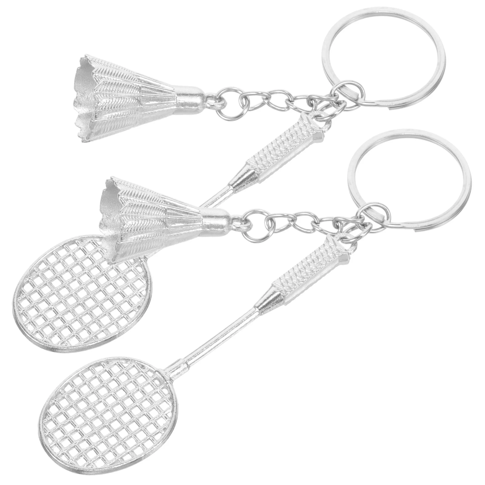 2 Pcs Metal Keychain Badminton Decorative Rings Keychains Sports Ball Trinket Hanging Gift for Women Pendant Miss
2 Pcs Metal Keychain Badminton Decorative Rings Keychains Sports Ball Trinket Hanging Gift for Women Pendant Miss
