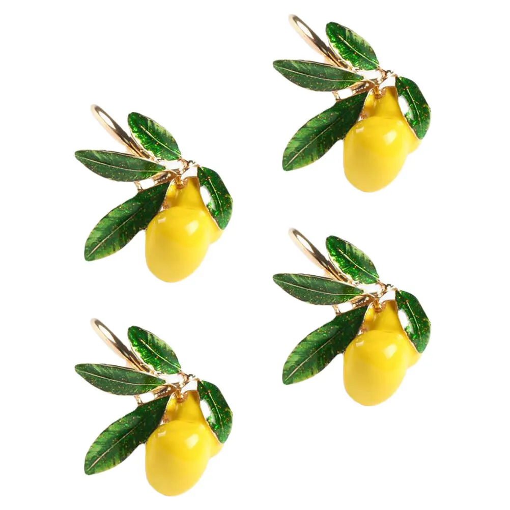 4 Pcs Wedding Decor Napkin Buckle Fruit Clasps Elegant Rings Halloween Dinner Exquisite Buckles Banquet
4 Pcs Wedding Decor Napkin Buckle Fruit Clasps Elegant Rings Halloween Dinner Exquisite Buckles Banquet