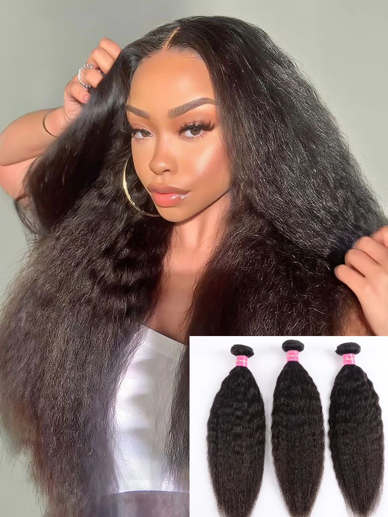 30 Inch Kinky Straight Human Hair Indian Raw Virgin Unprocessed 100% Human Hair Kinky Straight Bundles Yaki Straight Double Weft
30 Inch Kinky Straight Human Hair Indian Raw Virgin Unprocessed 100% Human Hair Kinky Straight Bundles Yaki Straight Double Weft