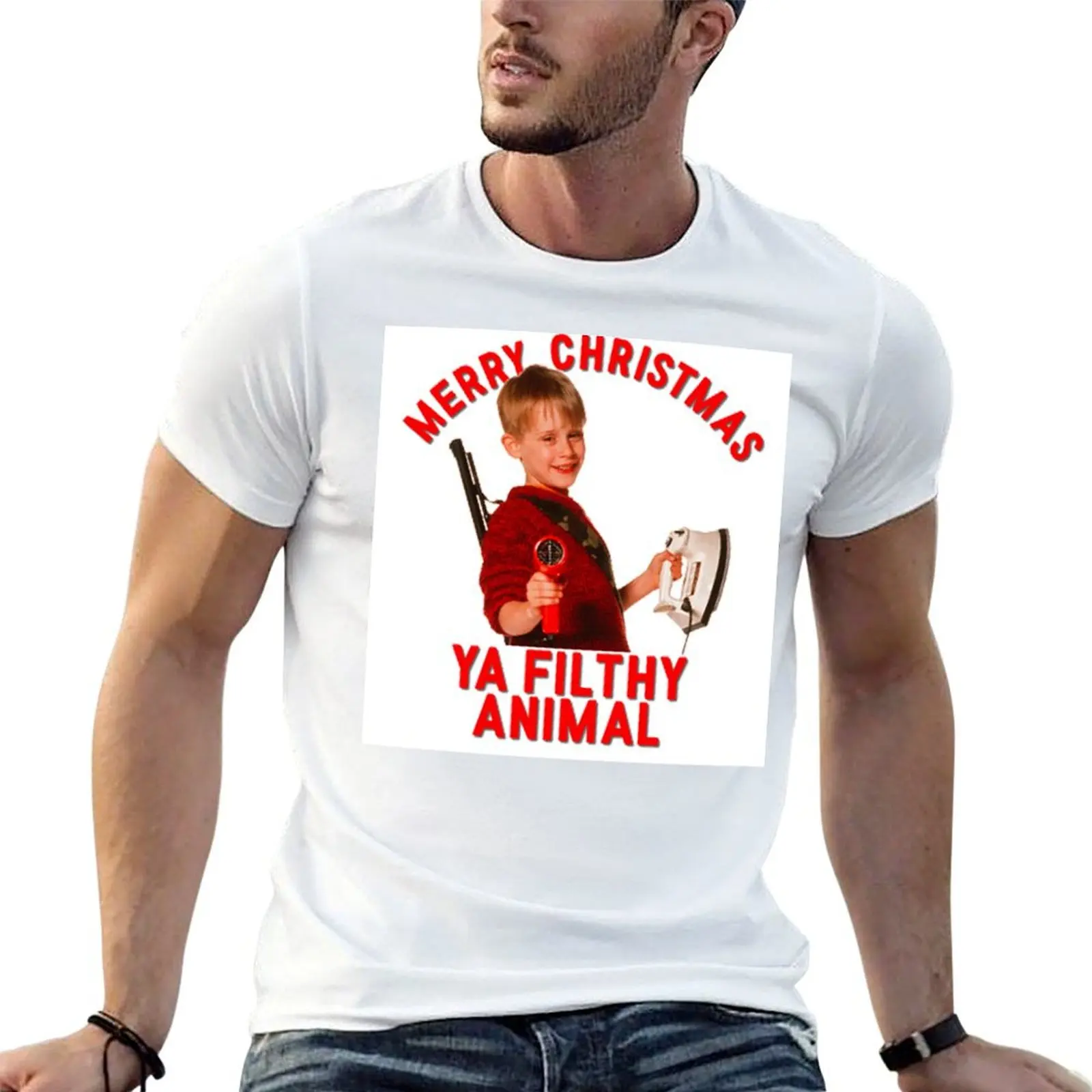 Merry Christmas Ya Filthy Animal T-Shirt t shirt man luxury man t shirt luxury T-Shirt
Merry Christmas Ya Filthy Animal T-Shirt t shirt man luxury man t shirt luxury T-Shirt