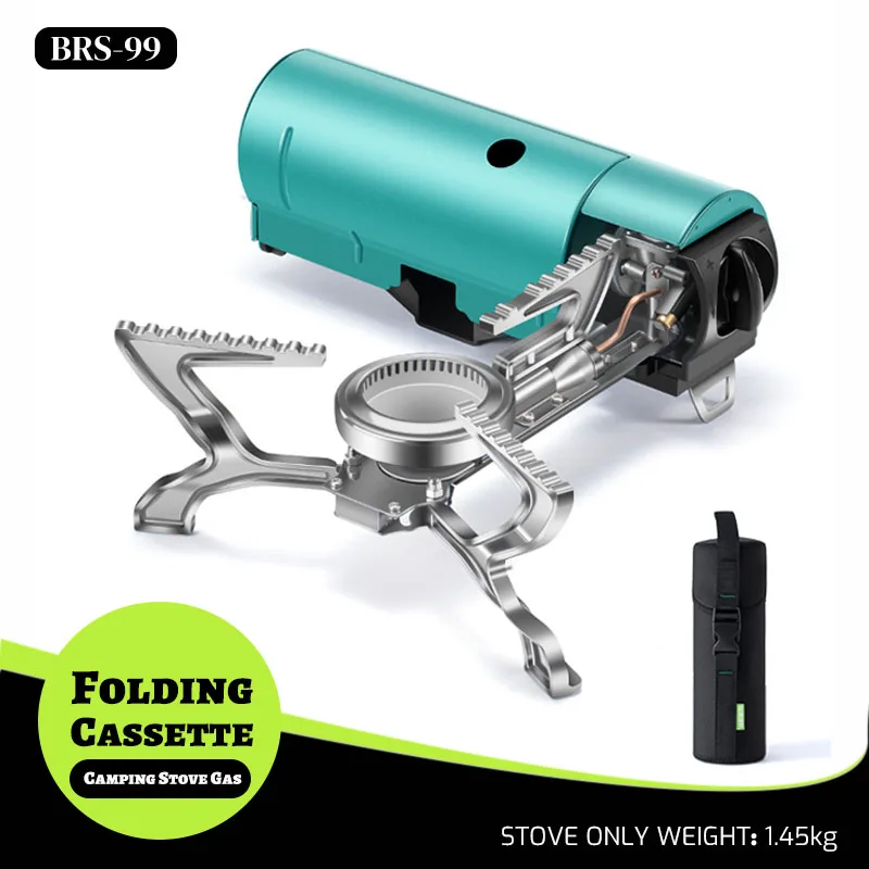 BRS-99 Camping Outdoor Portable Gas Folding Cassette Super Stove Camping cookware 3800W Burner Furnace Camping Stove Gas
BRS-99 Camping Outdoor Portable Gas Folding Cassette Super Stove Camping cookware 3800W Burner Furnace Camping Stove Gas