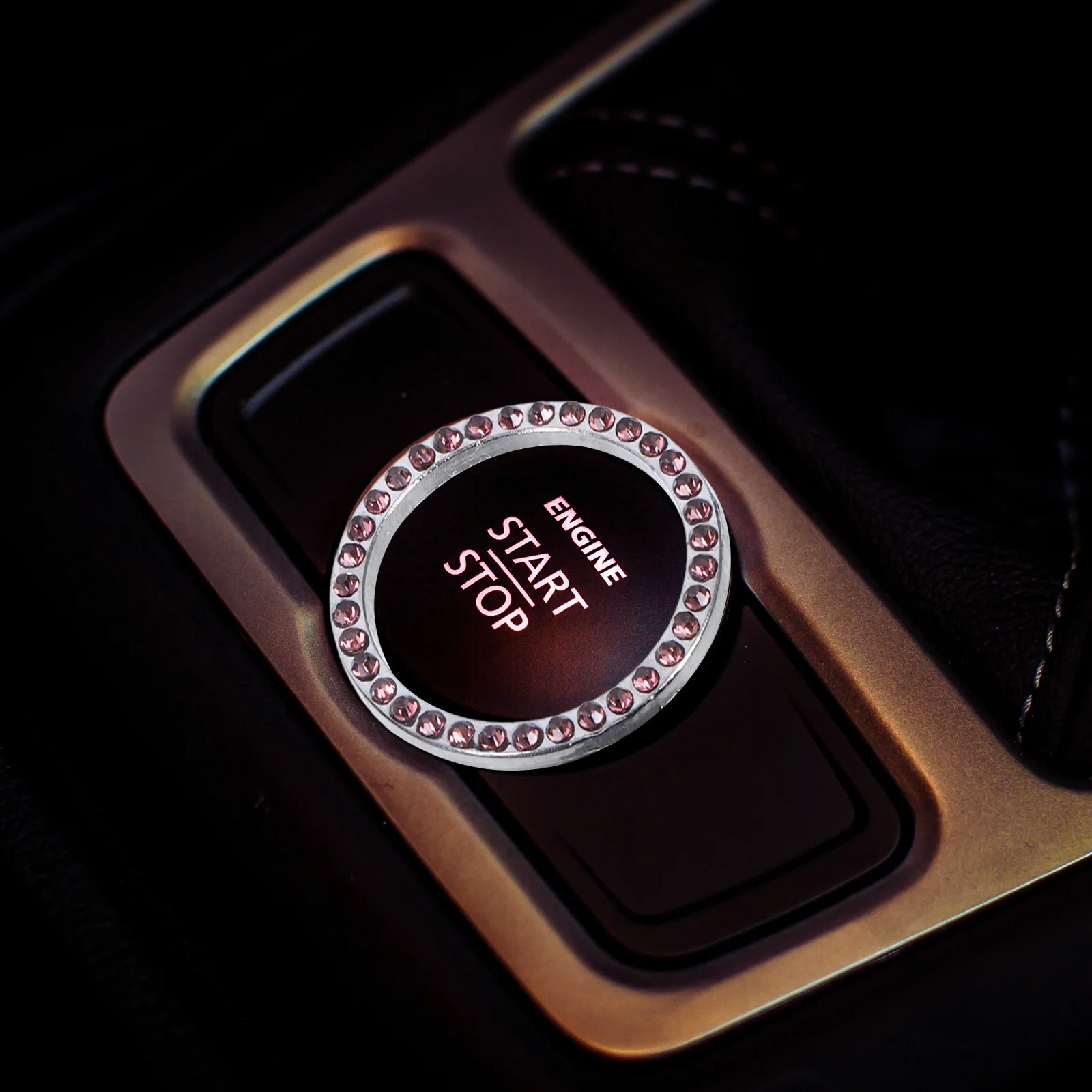 2Pcs Engine Start Ring Decals Rhinestone Ignition Button Sticker Bling Car Accessories Durable Fade Resistant Engine Ring
2Pcs Engine Start Ring Decals Rhinestone Ignition Button Sticker Bling Car Accessories Durable Fade Resistant Engine Ring