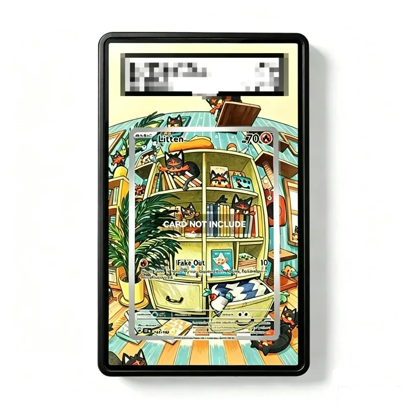 Art Display for SV Temporal Forces Litten Cards PTCG Anime Game Collection Expand Gift Self Made Acrylic Protective Case DIY
Art Display for SV Temporal Forces Litten Cards PTCG Anime Game Collection Expand Gift Self Made Acrylic Protective Case DIY
