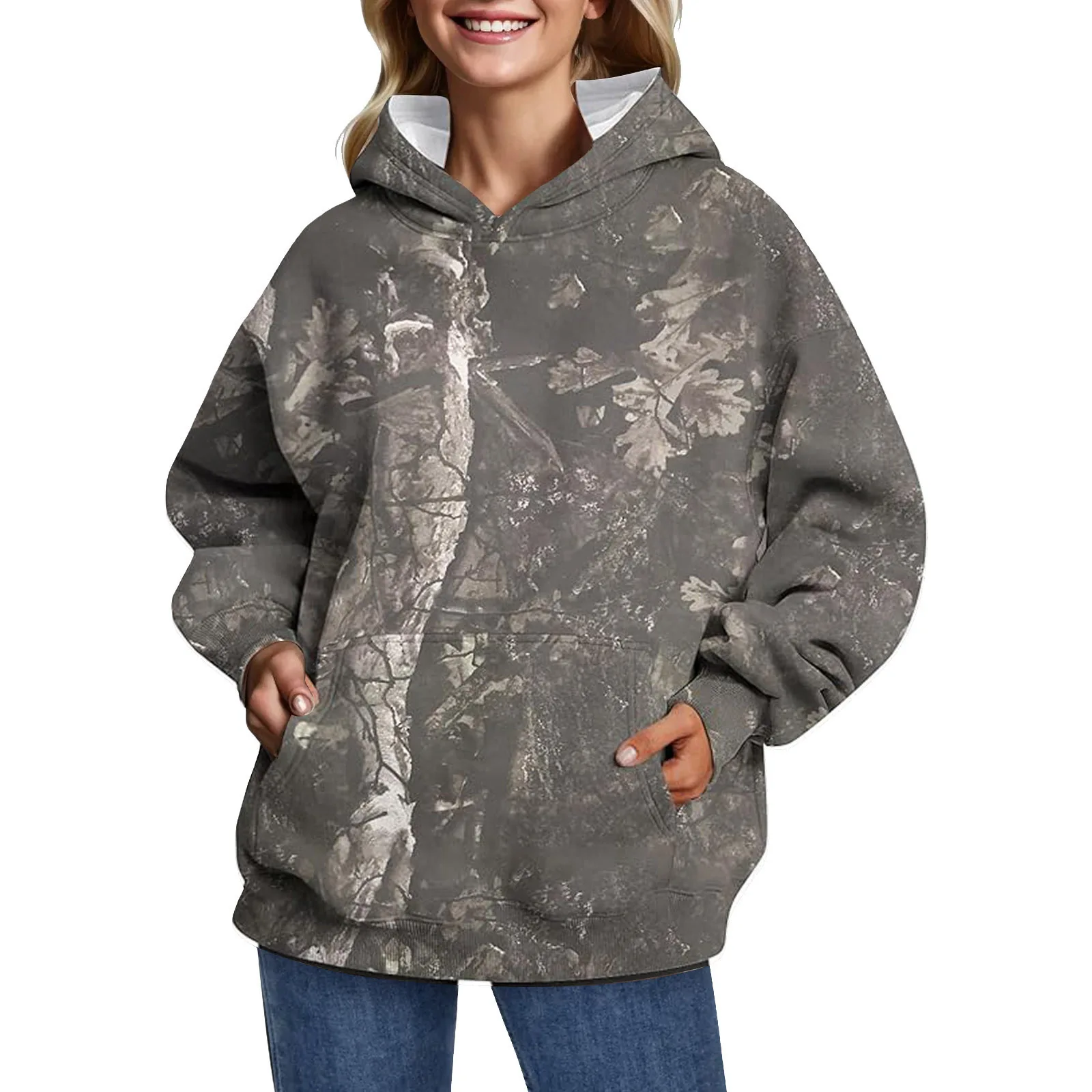 Winter Fleece Warm Sweatshirt Hoodie Women's Printed Fashionable Casual Long-Sleeved Pocket Hooded Pullover Sweatshirt Woman
Winter Fleece Warm Sweatshirt Hoodie Women's Printed Fashionable Casual Long-Sleeved Pocket Hooded Pullover Sweatshirt Woman