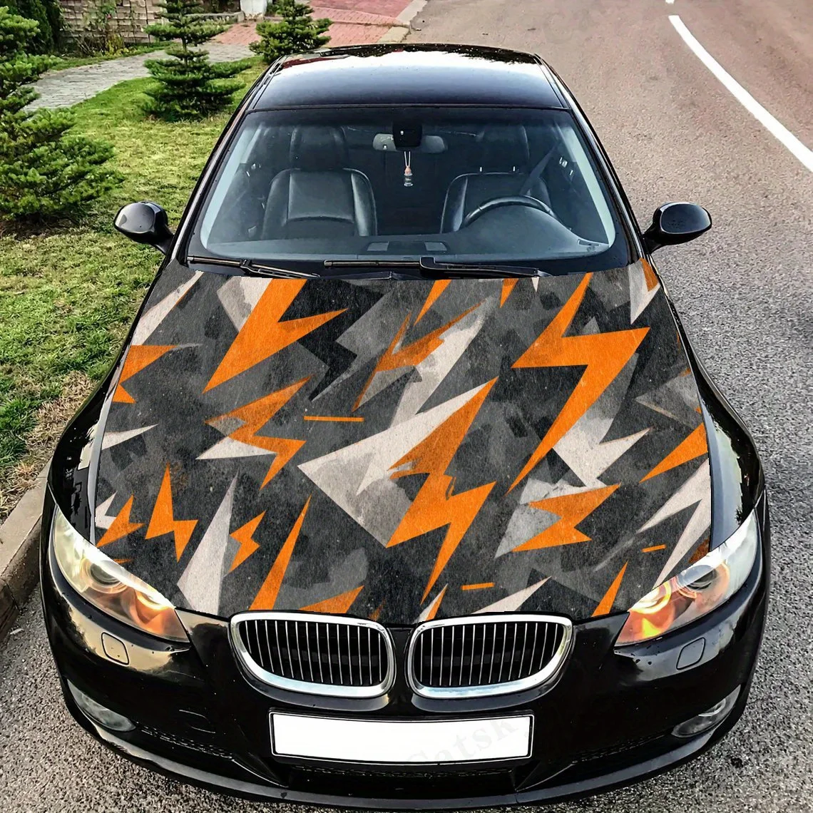 Абстрактная острая геометрическая наклейка на капот автомобиля, ПВХ, самоводонепроницаемая палка, яркие авто внешние аксессуары, украшение, защита подарка
Абстрактная острая геометрическая наклейка на капот автомобиля, ПВХ, самоводонепроницаемая палка, яркие авто внешние аксессуары, украшение, защита подарка