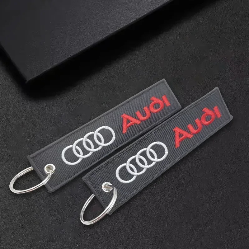 Double-sided Embroidery Car Logo Keychain Keyring Key Ring For Audi A7 A3 A4 A6 A5 Q5 A1 Q7 Q3 Q4 TT SQ5 RSQ3 RSQ8 S3 S4 RS5 RS6
Double-sided Embroidery Car Logo Keychain Keyring Key Ring For Audi A7 A3 A4 A6 A5 Q5 A1 Q7 Q3 Q4 TT SQ5 RSQ3 RSQ8 S3 S4 RS5 RS6