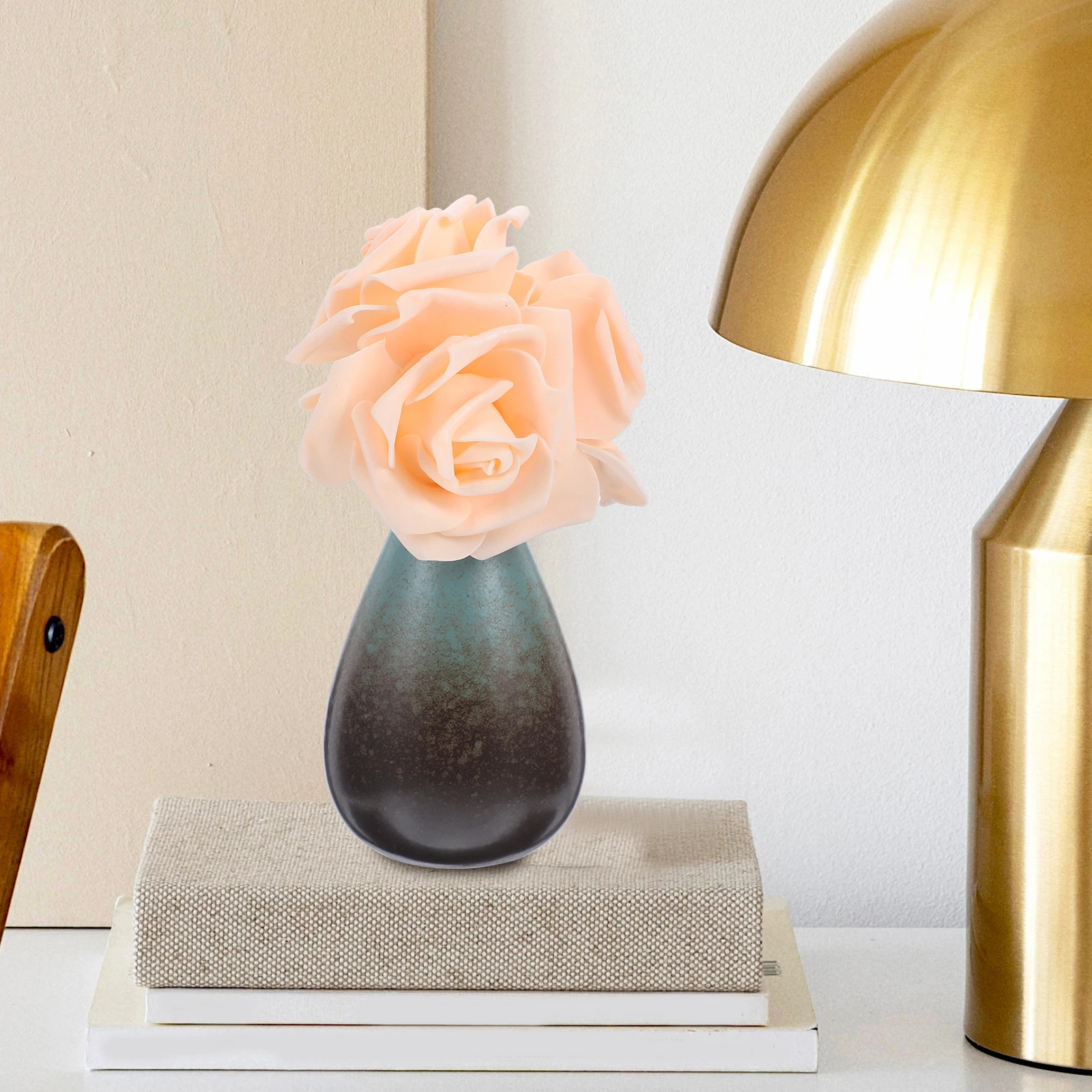 Ceramic Flower Vase Simple Style Decorative Centerpiece for Home Office Desk Garden Dried Fresh Floral Arrangement Modern Black
Ceramic Flower Vase Simple Style Decorative Centerpiece for Home Office Desk Garden Dried Fresh Floral Arrangement Modern Black