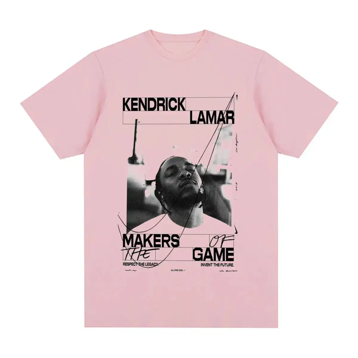 Kendrick Lamar Makers of The Game Pattern Print Летняя роскошная брендовая хлопковая мужская и женская футболка с коротким рукавом
Kendrick Lamar Makers of The Game Pattern Print Летняя роскошная брендовая хлопковая мужская и женская футболка с коротким рукавом