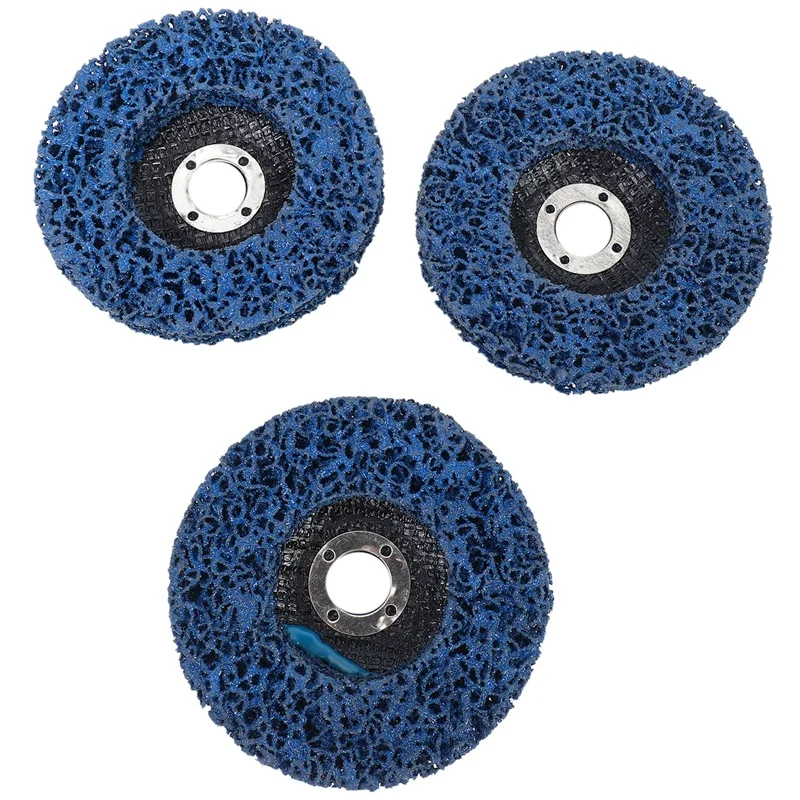 Paint Stripping Disc Wheel 3 Pcs Rust Stripper Strip Discs For 4 X 5/8 Inch Angle Grinder For Wood Metal Fiberglass
Paint Stripping Disc Wheel 3 Pcs Rust Stripper Strip Discs For 4 X 5/8 Inch Angle Grinder For Wood Metal Fiberglass