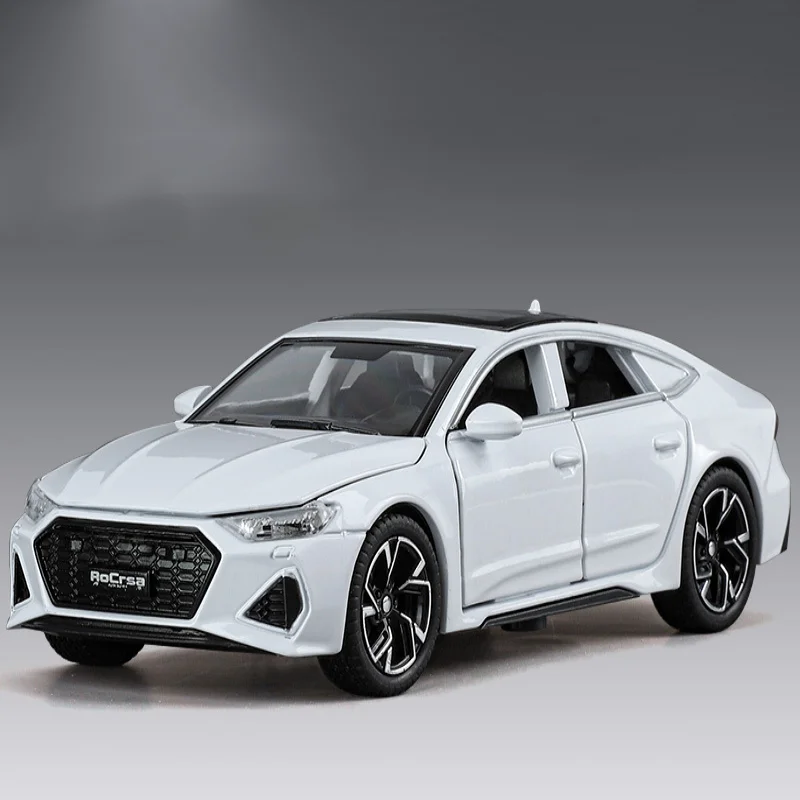 1/32 Scale Miniature Car Rs7 Alloy Pull Back Car Model With Sound Light Toy Sports Car Simulation Metal Mini Cars For Kids
1/32 Scale Miniature Car Rs7 Alloy Pull Back Car Model With Sound Light Toy Sports Car Simulation Metal Mini Cars For Kids