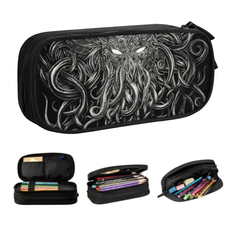 Customized Horror Cthulhu Lovecraft Monster Kawaii Pencil Case Girl Boy Large Capacity Lovecraft Pencil Pouch School Accessories
Customized Horror Cthulhu Lovecraft Monster Kawaii Pencil Case Girl Boy Large Capacity Lovecraft Pencil Pouch School Accessories