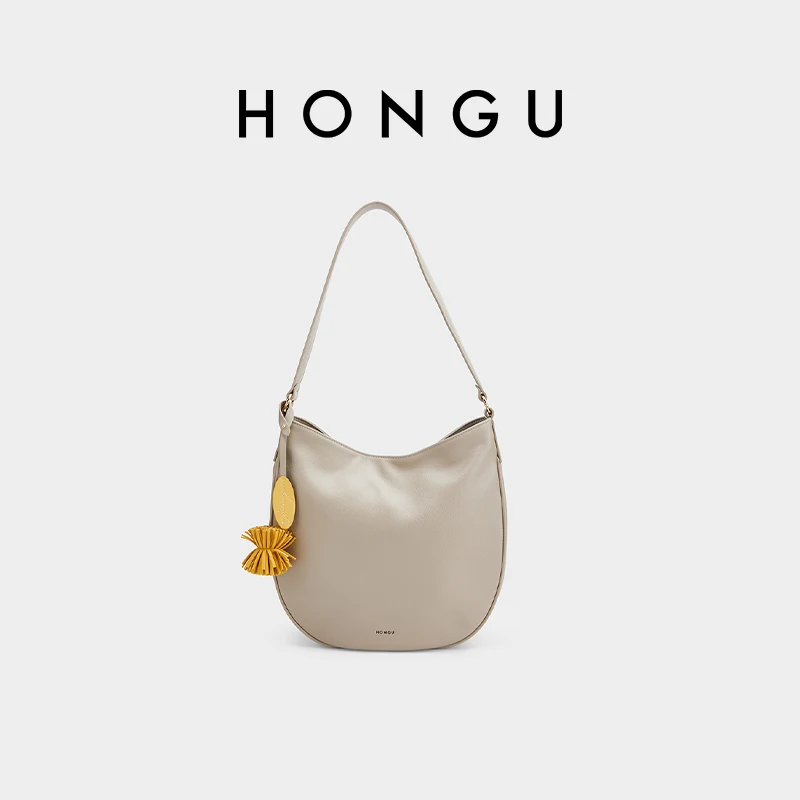 HONGU 2025 Women's bags Textured Cowhide Leather Solid Armpit Bag Semi-Circular Large Capacity Commuter Crossbody Bag H5177074
HONGU 2025 Women's bags Textured Cowhide Leather Solid Armpit Bag Semi-Circular Large Capacity Commuter Crossbody Bag H5177074