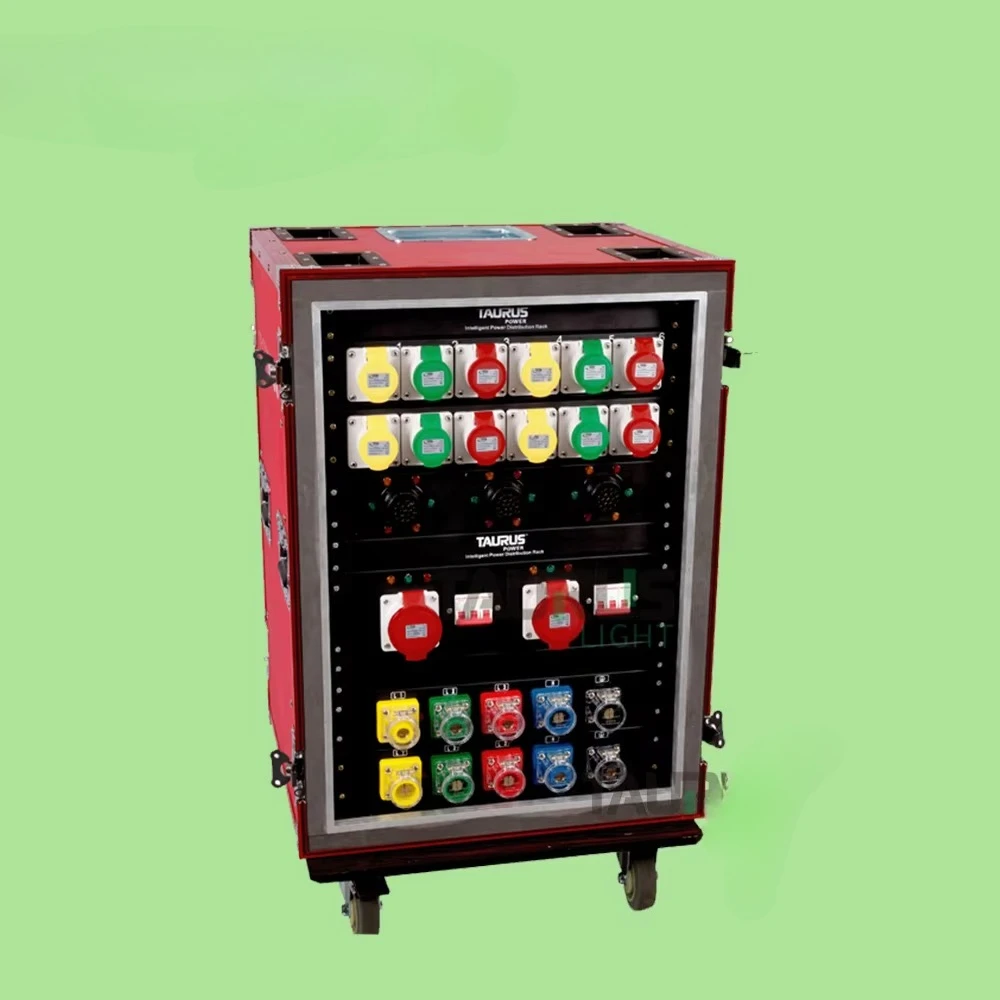 Stage Equipment for Lighting/Audio 32CH CEE Power Distribution Box Power Rack
Stage Equipment for Lighting/Audio 32CH CEE Power Distribution Box Power Rack