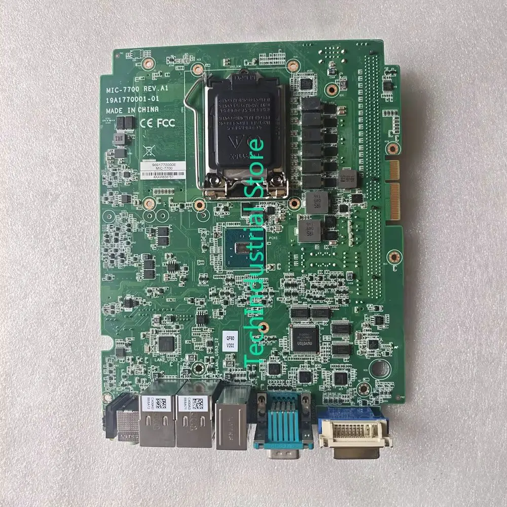 MIC-7700 REV.A1 Industrial Control Motherboard 19A1770001-01
MIC-7700 REV.A1 Industrial Control Motherboard 19A1770001-01