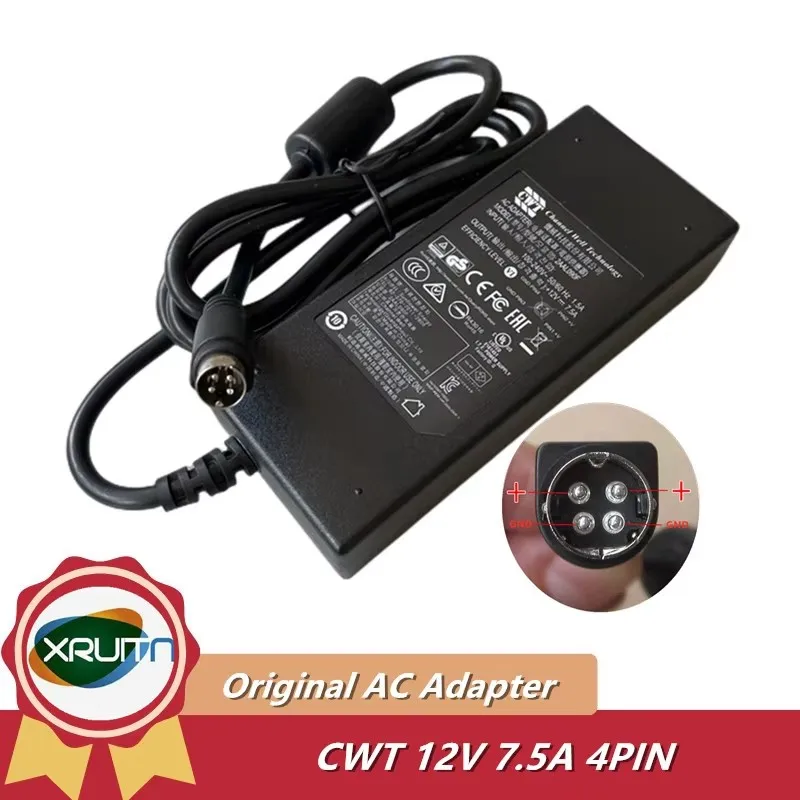 Channel Well CWT 90W 12V 7.5A 2AAL090F CAM090121 AC Adapter For HIKVIISON 7808HW 7816HE 7816HQH-SH Video Recorder Power Supply
Channel Well CWT 90W 12V 7.5A 2AAL090F CAM090121 AC Adapter For HIKVIISON 7808HW 7816HE 7816HQH-SH Video Recorder Power Supply