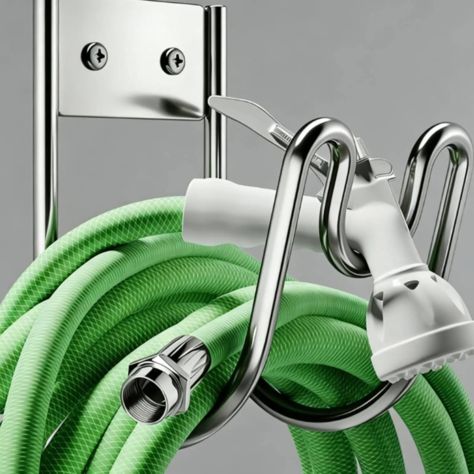 U-Shaped Hose Rack Heavy Duty Wall Mounted Hose Hanger Home Storage Stainless Steel Stable Load Bearing for Outdoor, Garage
U-Shaped Hose Rack Heavy Duty Wall Mounted Hose Hanger Home Storage Stainless Steel Stable Load Bearing for Outdoor, Garage