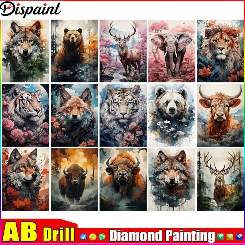 Dispaint AB "Lion Tiger Fox Bear Wolf" алмазная живопись 5D полная квадратная/круглая дрель домашний декор DIY Алмазная вышивка крестиком
Dispaint AB "Lion Tiger Fox Bear Wolf" алмазная живопись 5D полная квадратная/круглая дрель домашний декор DIY Алмазная вышивка крестиком