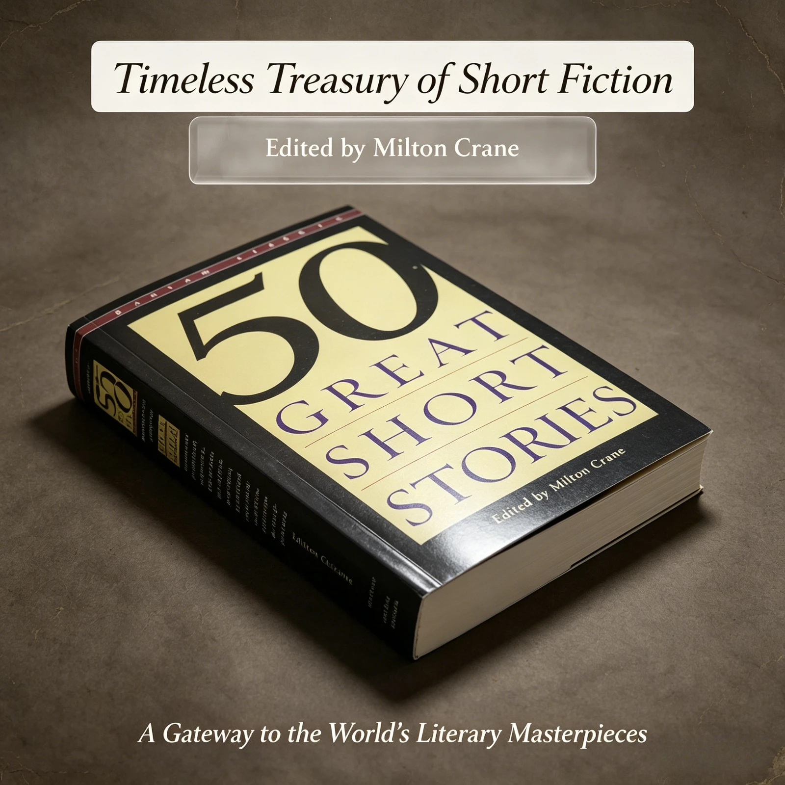 50 Great Short Stories By Milton Crane | Bantam Classic Short Fiction Collection, Literature Anthology
50 Great Short Stories By Milton Crane | Bantam Classic Short Fiction Collection, Literature Anthology