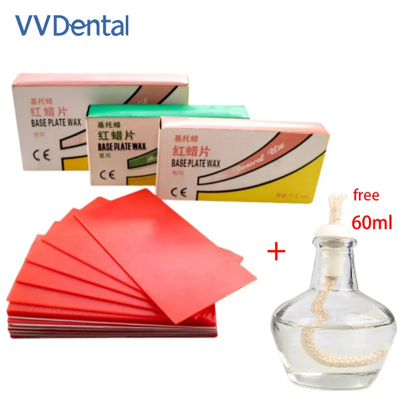 Dental Wax Flakes + 60ml Dental Alcohol Lamp for Dentistry Lab Material Base Plate Modelling Wax Dentist Tools 1.3mm 1.5mm 2.0mm
Dental Wax Flakes + 60ml Dental Alcohol Lamp for Dentistry Lab Material Base Plate Modelling Wax Dentist Tools 1.3mm 1.5mm 2.0mm